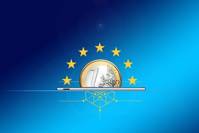 a coin on a tablet